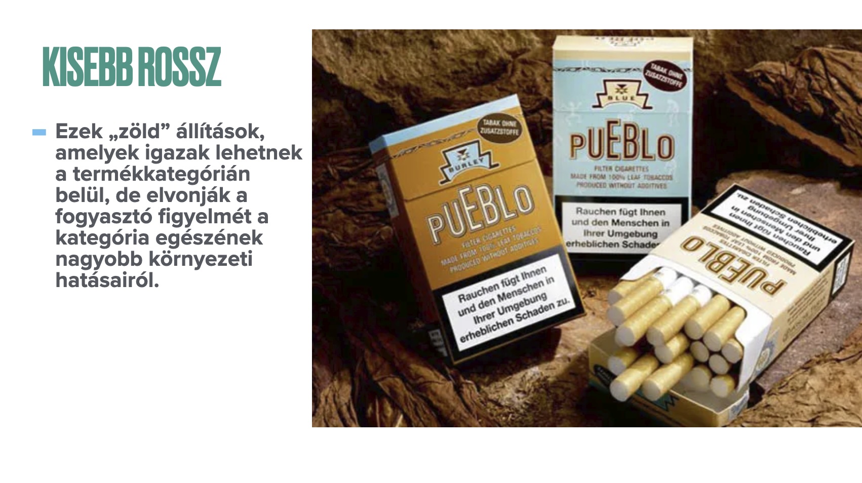 greenwashing példa